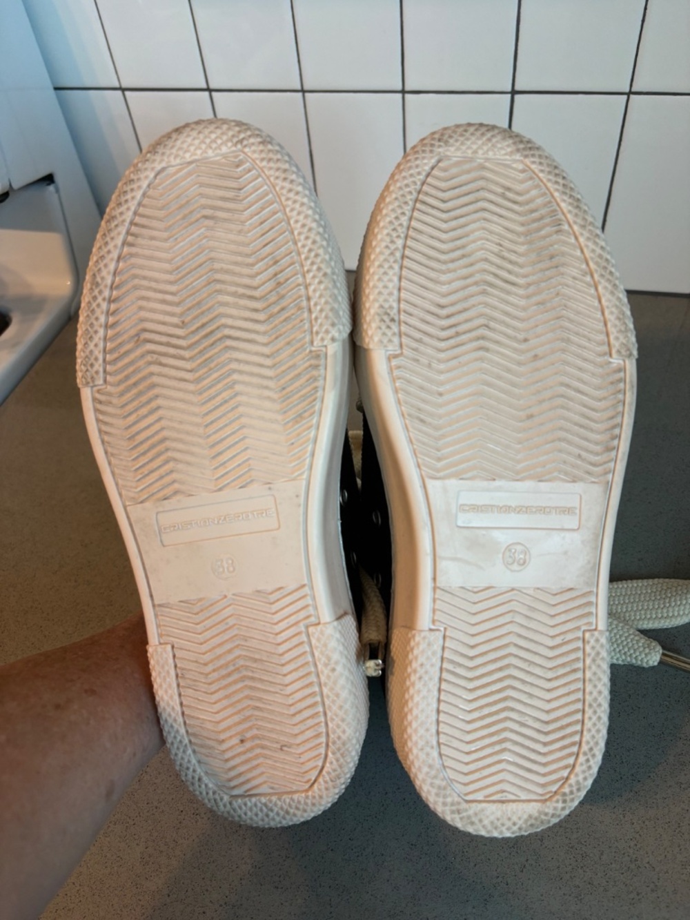 Cristian Zerotre Calipso sneakers - size 38 /8 - Picture 7 of 10